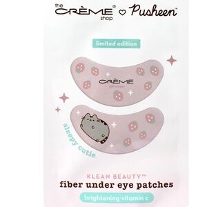 The Creme Shop x Pusheen Kleen Beauty Fiber Under Eye Patches (single set)
